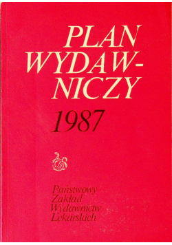 Plan wydawniczy 1987