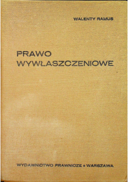 Prawo Wywłaszczeniowe