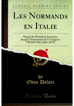 Les normands en Italie reprint z 1883r