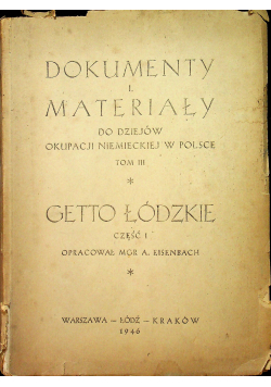 Getto Łódzkie część I 1946r