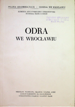 Odra we Wrocławiu