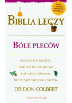 Biblia leczy bóle pleców
