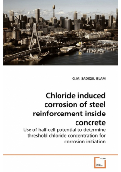 Chloride induced corrosion of steel             reinforcement inside concrete