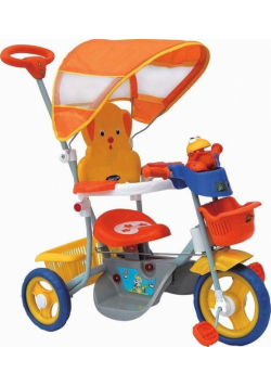 Rowerek trójkołowy pomarańczowy