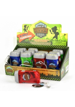 Latarka dynamo adventure (12szt)