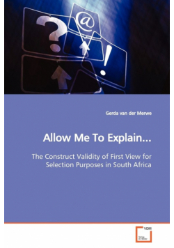 Allow Me To Explain...