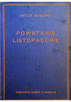 Powstanie listopadowe 1930 r.