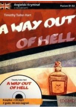 Angielski kryminał z ćw. - A Way Out of Hel + CD