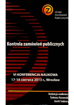 Kontrola zamówień publicznych