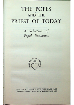 The Popes And The Priest Of Today