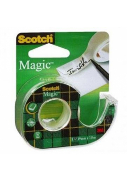 Taśma klejąca matowa Scotch Magic dyspenser 19mm