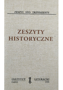 Zeszyty historyczne zeszyt 130