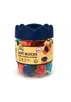 Klocki miękkie 30 elementów