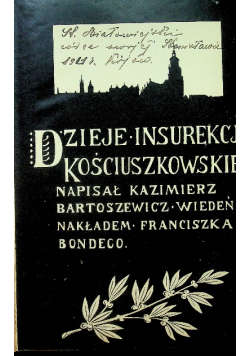 Dzieje insurekcji kościuszkowskiej 1910 r.