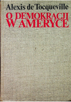 O demokracji w Ameryce