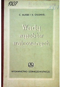 Wady wyrobów walcowych