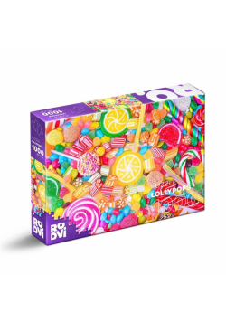 Puzzle 1000 Kolorowe lizaki