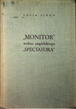 Monitor wobec angielskiego Spectatora