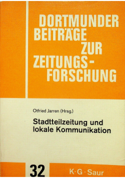 Stadtteilzeitung und lokale Kommunikation