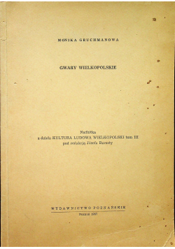 Gwary wielkopolskie