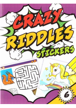 Crazy riddles z naklejkami 6