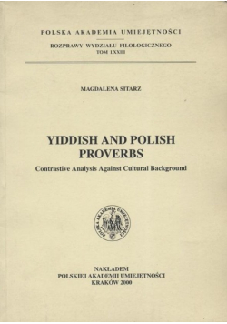 Yiddish and polish proverbs