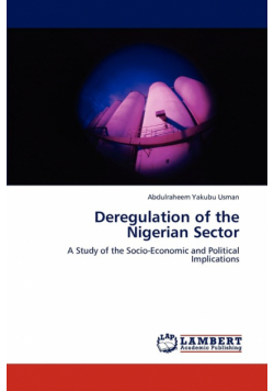 Deregulation of the Nigerian Sector