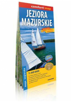 Comfort!map Jeziora Mazurskie 1:60 000 mapa