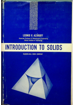 Introduction to solids