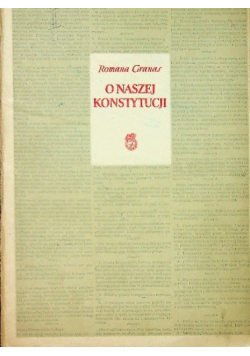 O naszej konstytucji