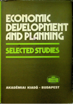 Economic development and planning selected studies