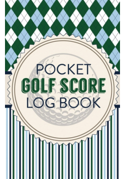 Pocket Golf Score Log Book