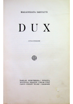Dux 1927 r