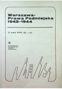 Warszawa Prawa Podmiejska 1942 1944