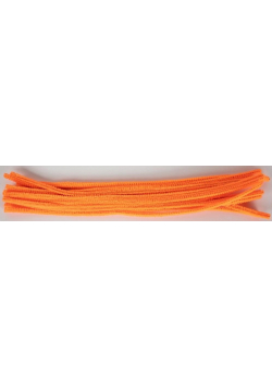 Druciki kreatywne 6mm 13 pomarańczowe
