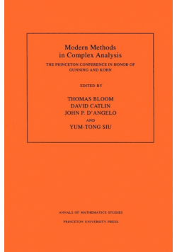 Modern Methods in Complex Analysis (AM-137), Volume 137
