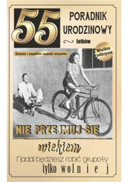 Kartka okolicznościowa Urodziny 55 U72