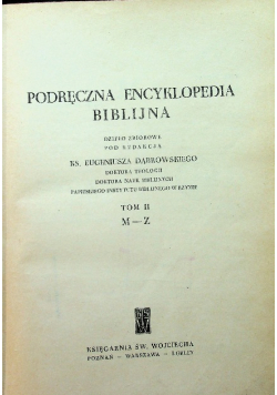 Podręczna Encyklopedia Biblijna Tom II