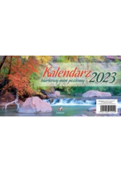 Kalendarz 2023 Biurkowy mini poziomy ARTSEZON