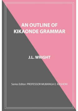 An Outline of Kikaonde Grammar