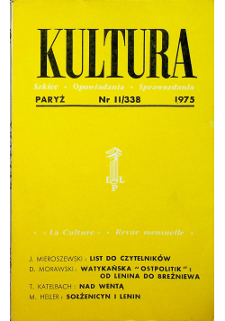 Kultura szkice opowiadania sprawozdania nr 11/338