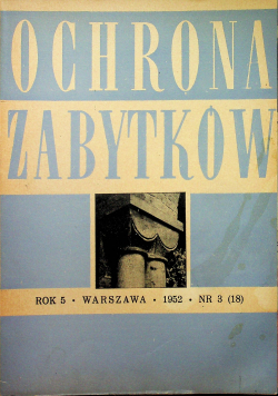 Ochrona zabytków rok 5 nr 5