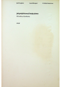 Jak projektować kroje pisma