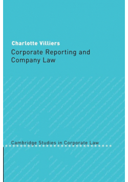 Corporate Reporting and Company Law