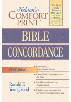 Nelson's Comfort Print Bible Concordance