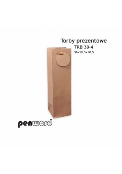 Torebka prezentowa craft 36x10,5x10,5cm