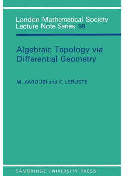 Algebraic Topology Via Differential Geometry