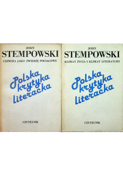 Polska krytyka literacka tom 1 i 2