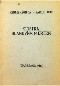 Siostra Blandyna Merten