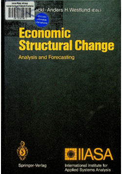 Economic structural change analysis and forecasting
